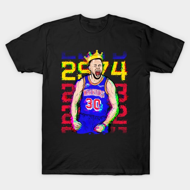 3 Point King T-Shirt by teeleoshirts